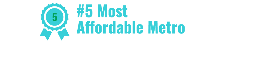 #5 Most Affordable Metro