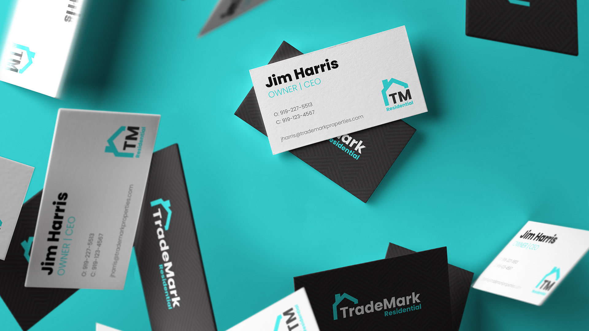 TradeMark Residential Business Cards